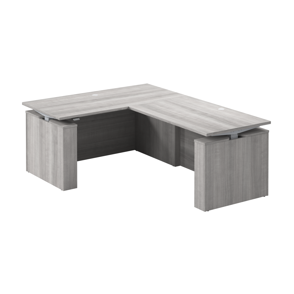 Stratus 60W x 78D Electric Height Adjustable L Shaped Standing Desk